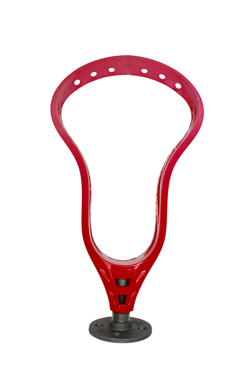 LaxDip Display Head (LaxRoom unbranded with a LaxDip Fade) - Fire Red