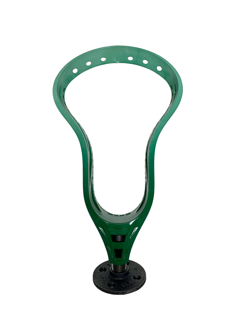 LaxDip Display Head (LaxRoom unbranded with a LaxDip Fade) - Forest Green
