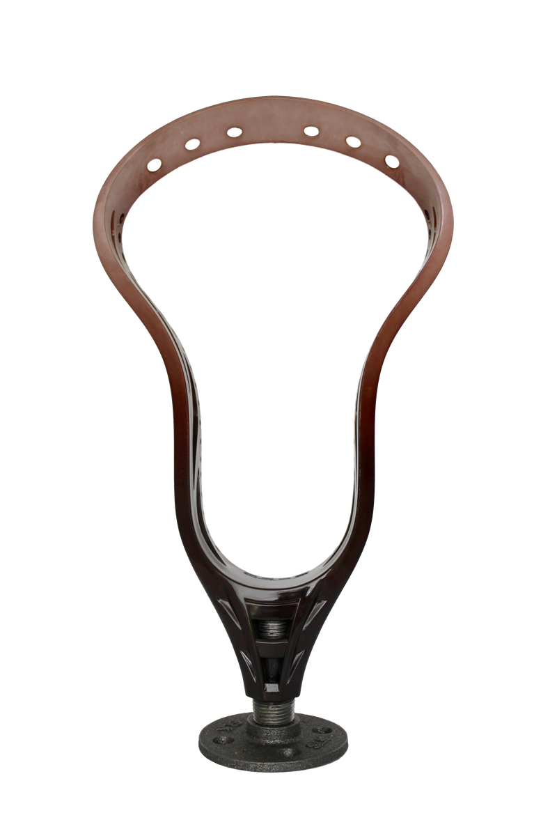 LaxDip Display Head (LaxRoom unbranded with a LaxDip Fade) - Chestnut