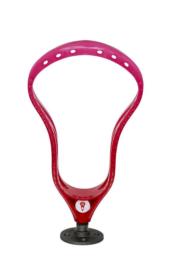 LaxDip Display Head (LaxRoom unbranded with a LaxDip Fade) - Cherry Red