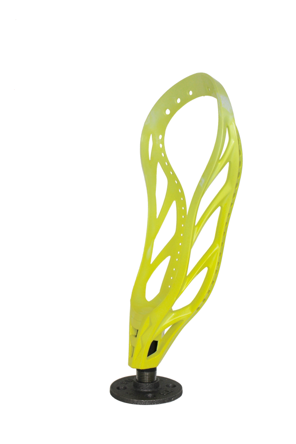 LaxDip Display Head (LaxRoom unbranded with a LaxDip Fade) - Neon Yellow